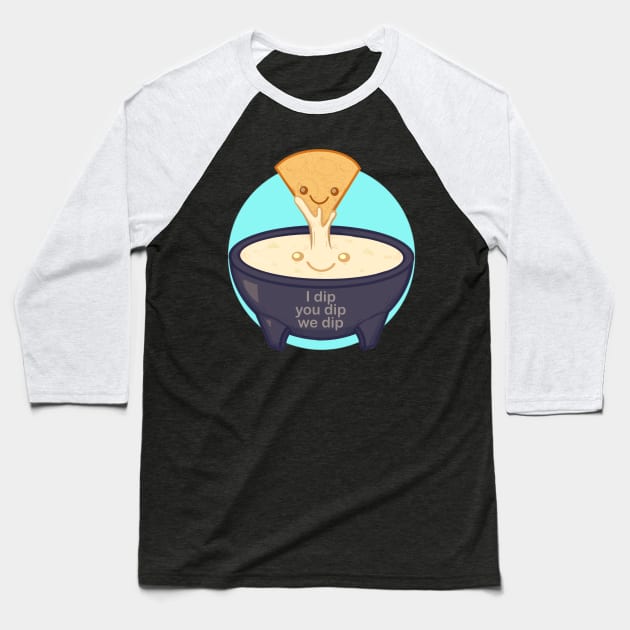 Chip & Dip Baseball T-Shirt by LVBart